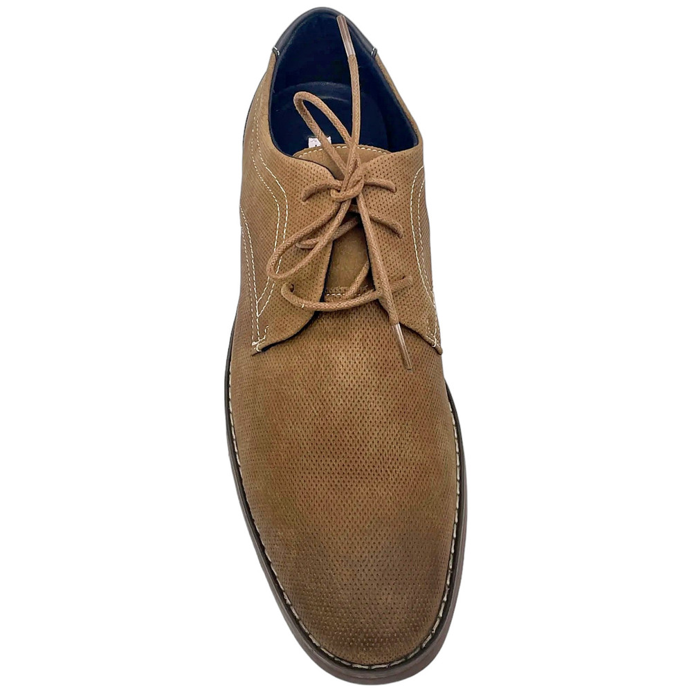 Reserved Footwear Men's New York Bertrand Oxford Shoes Brown - Medium - Picture 2 of 3